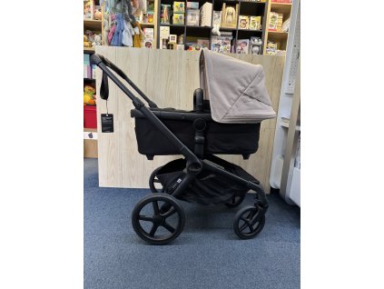 Bugaboo Fox 5 Renew base BLACK/HERITAGE BLACK + Bugaboo Fox 5 Renew stříška MISTY WHITE
