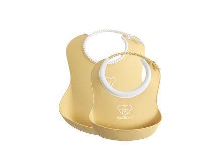 Babybjorn set bryndáků 2 ks velký a malý pudrově žlutý(0)