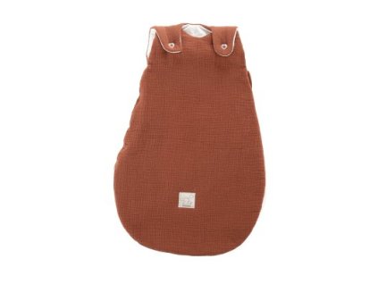 TRÄUMELAND Vnější spací pytel Liebmich Musselin Terrakotta 68/74