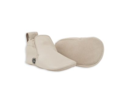 LODGER Kožené capáčky Birch 6 - 9 měsíců