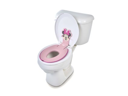 BRIGHT STARTS Redukce na WC nalepovací Flip & Sit™ MINNIE MOUSE™ 18m+, do 23kg