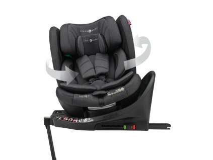 cozy n safe comet i size 360 autosedacka 40 150 graphite 2025