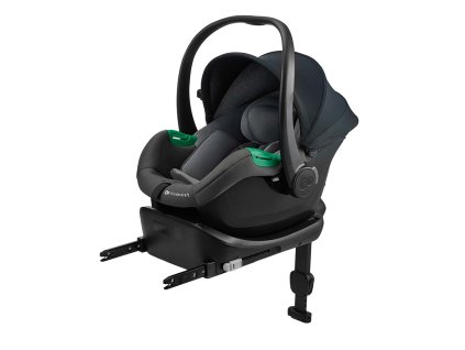 KINDERKRAFT Autosedačka Mink Pro 2 i-size (0-13 kg) a základna Mink FX 2 Grey