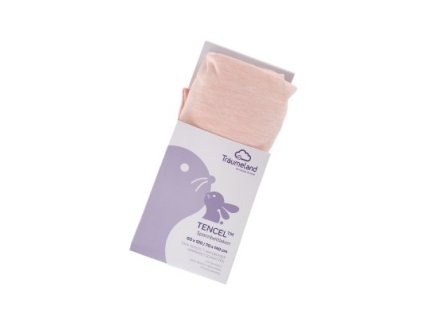 TRÄUMELAND prostěradlo Tencel UNI Rose Smoke