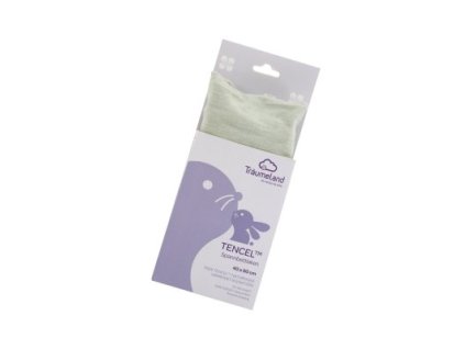 TRÄUMELAND prostěradlo Tencel 40x90 Desert Sage