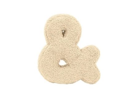 MEALINI Plyšový znak Krémový &