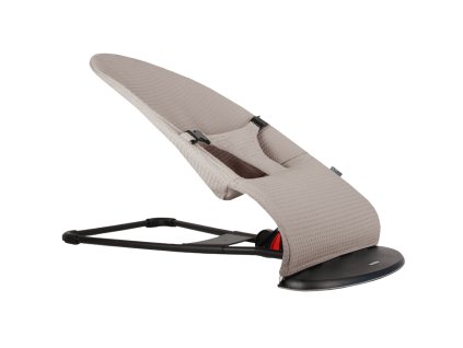 bekleding babybjorn taupe wafelstof