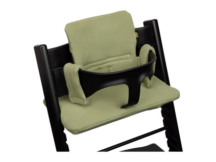 UKJE STOKKE TRIPP TRAPP KUSSEN GROEN WAFELTJE 0419