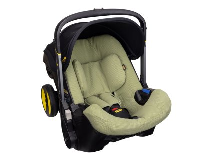 autostoelhoes doona katoen groen