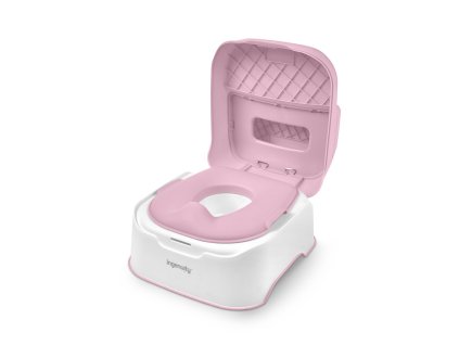 INGENUITY Nočník 3v1 Prepare to Potty™ Pink 18m+
