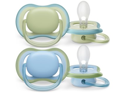Philips AVENT Šidítko Ultra air neutral 0-6m chlapec modrá, 2ks