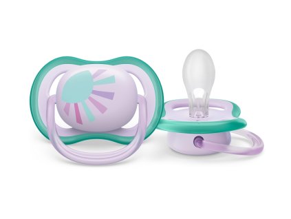 Philips AVENT Šidítko Ultra air Obrázek 0-6m sluníčko, 1ks