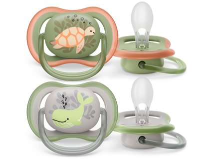 Philips AVENT Šidítko Ultra air Obrázek 6-18m chlapec (moře), 2ks