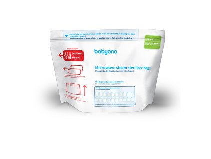 BABYONO Sáčky sterilizační do mikrovlnky, 5 ks