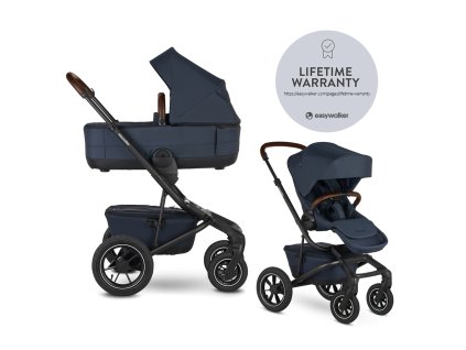 EASYWALKER Kočárek kombinovaný Jimmey 2v1 Indigo Blue LITE AIR