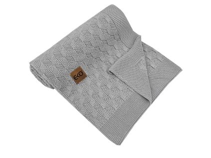 EKO Deka bambusová Light Grey 80x100cm