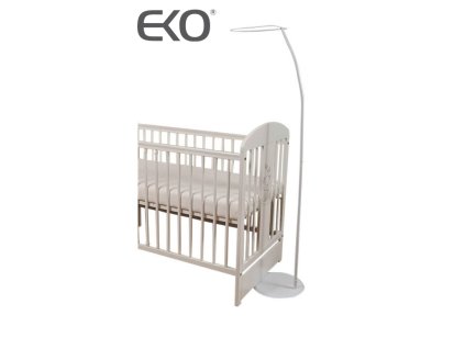EKO Držák na baldachýn samostatně stojící kovový White 1,6m