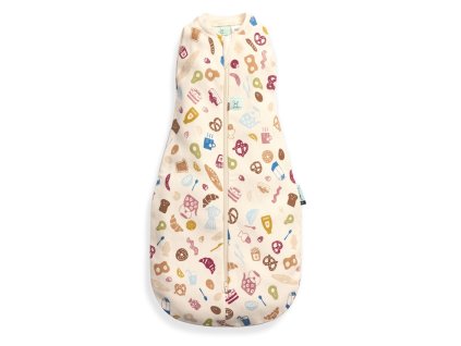 ERGOPOUCH Zavinovačka a pytel na spaní 2v1 Cocoon Bon Appetit 3-6 m, 6-8 kg, 0,2 tog