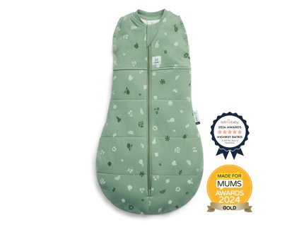 ERGOPOUCH Zavinovačka a vak na spaní 2v1 Cocoon Sweet Orchard 0-3 m, 3-6 kg, 2,5 tog