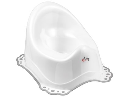 MALTEX Nočník protiskluzový s hudbou Classic - White