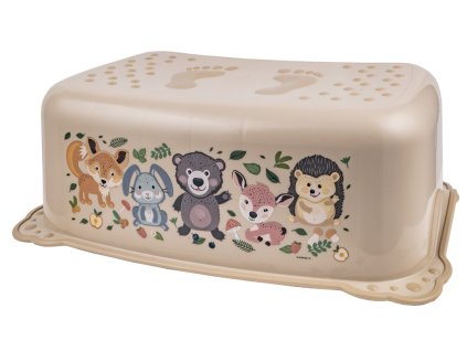 MALTEX Stupínek protiskluzový The Nature Buddies Liška - Beige