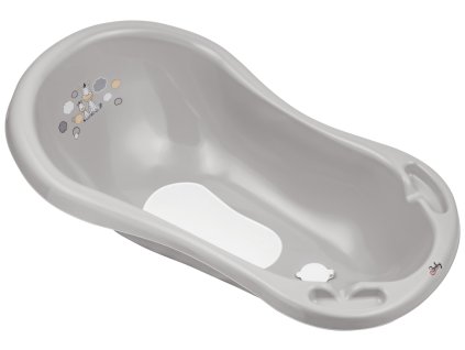 MALTEX Vanička se zátkou a protiskluzovou podložkou Zebra 84 cm - Grey