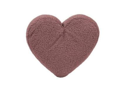 MEALINI Plyšový Polštářek Srdce Růžové