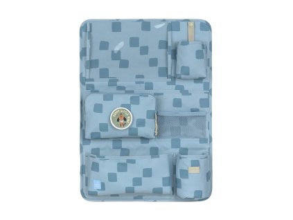 LÄSSIG Car Wrap-to-Go Pattern Party blue