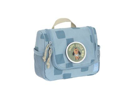 LÄSSIG Mini Washbag Pattern Party blue