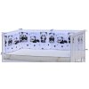 6734 5 mantinel do postylky 4dilny scarlett panda 210 x 40 cm bila