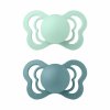 BIBS Couture cumliky z prirodneho kaucuku zo silikonu 2ks NordicMintIslandSea