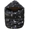 7AM Enfant Baby Shield fusak, Print Black Stars