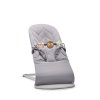 Lehátko Babybjorn Bouncer Bliss Light Grey cotton petal, světlá konstrukce+ hračka Googly Eyes Pastel(0)