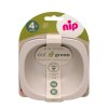 NIP GREEN line miska, 2ks, grey/brown