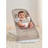BABYBJÖRN Lehátko Balance Soft Grey Beige/White mesh, světle šedá konstrukce