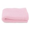 CHICCO Deka pletená Tricot Blanket Miss Pink 70x90 cm