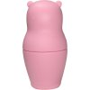 label label silikonova matrioska medvidek pink