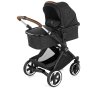 JANÉ Kočárek kombinovaný Crosslight + korba Micro Pro + autosedačka Koos i-size Cold Black
