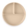 PETITE&MARS Talířek silikonový dělící kulatý Take&Match Desert Sand 6m+