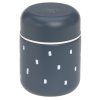LÄSSIG Food Jar Medium Happy Prints midnight blue