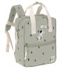LÄSSIG Mini Square Backpack Happy Prints light olive