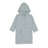 Muslin Bathrobe powder blue 24-36m.