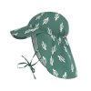 LÄSSIG Sun Protection Flap Hat 2024 cactus green 07-18 mon.