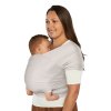 ERGOBABY ŠÁTEK/Aura Sustainably Sourced Mesh Baby Wrap - Soft Grey