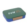 LÄSSIG Lunchbox Bento Little Gang rainbow green