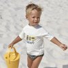 LÄSSIG Short Sleeve Rashguard camper sea salt 19-24 mo.