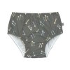 LÄSSIG Swim Diaper palms deep olive 07-12 mo.