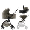 Set kočárek Rio + hluboká korba + autosedačka Baby-Safe PRO Lux, Urban Olive