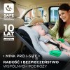 KINDERKRAFT Autosedačka Mink PRO i-Size 40-75 cm + základna Grey