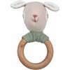 MEALINI Chrastítko s dřeveným kroužkem Srnečka Hedda